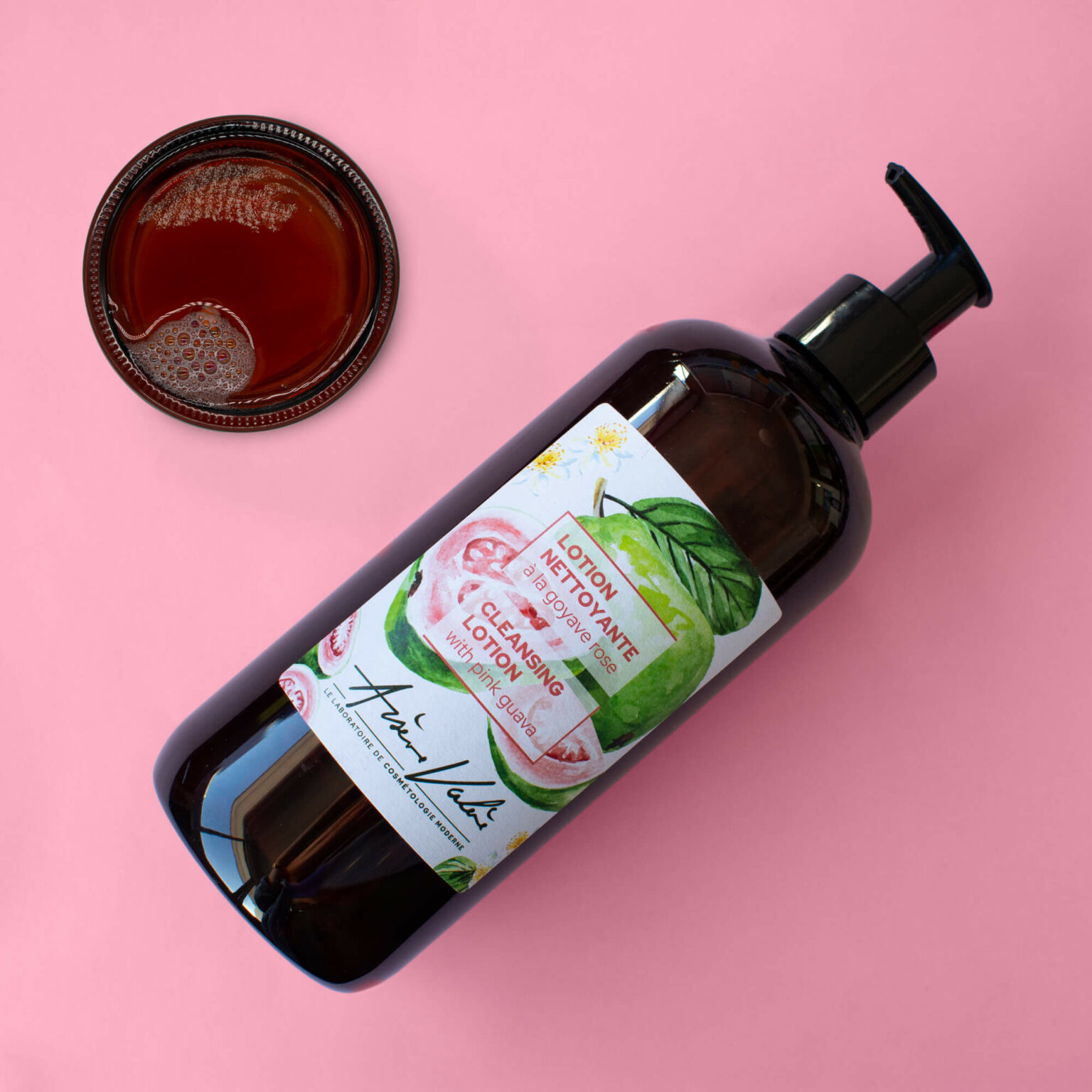 LOTION NETTOYANTE à la goyave rose Flacon de 500 ml