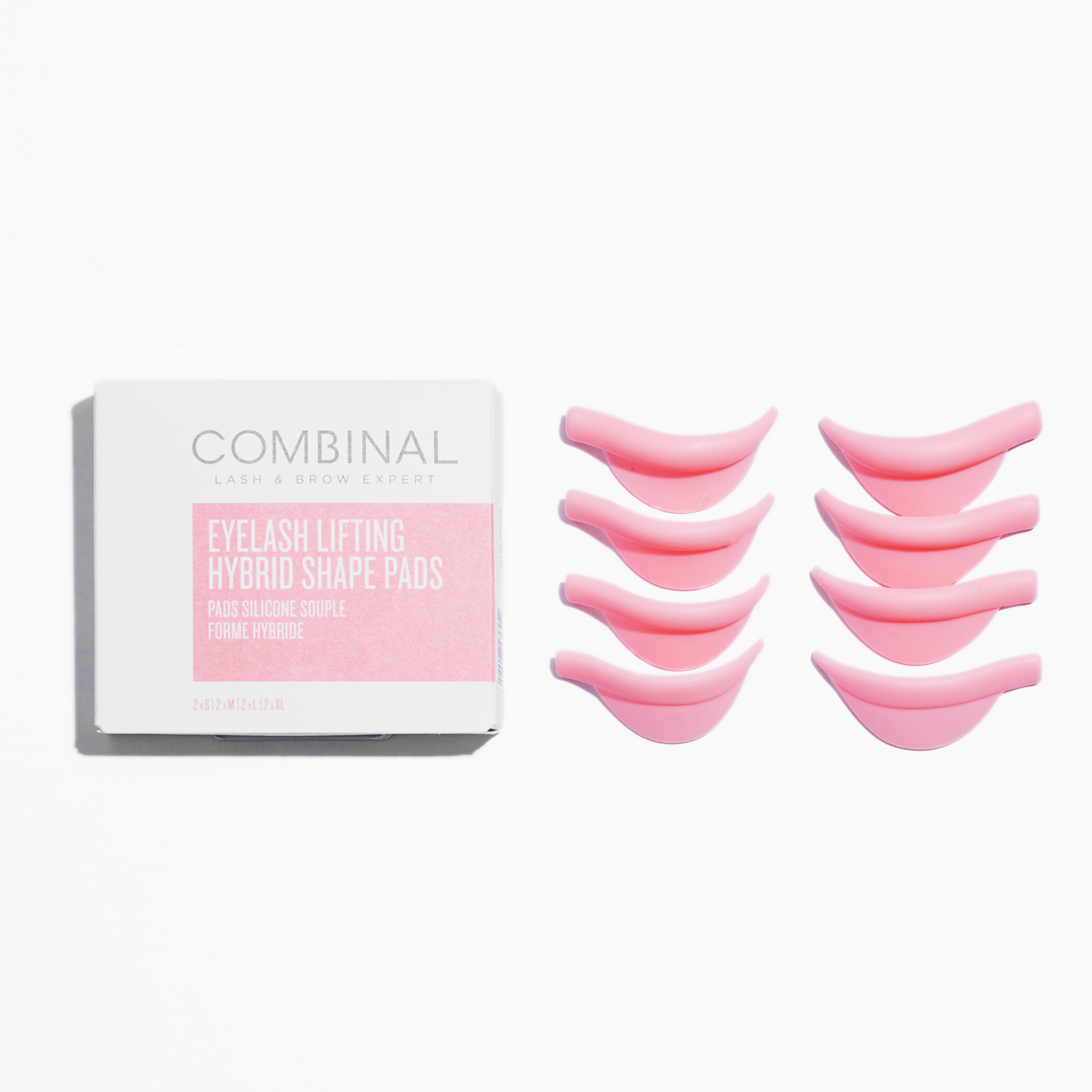 PADS SILICONE SOUPLE boîte de 4 paires (S, M, L et XL)