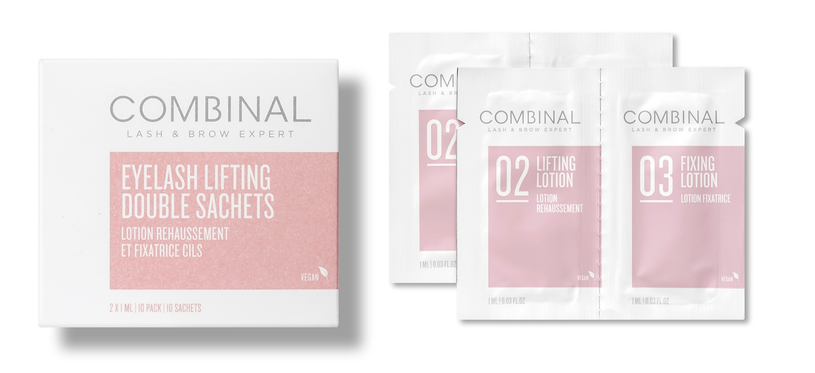 MONODOSE LOTIONS REHAUSSEMENT DE CILS - boite de 10 doubles sachets