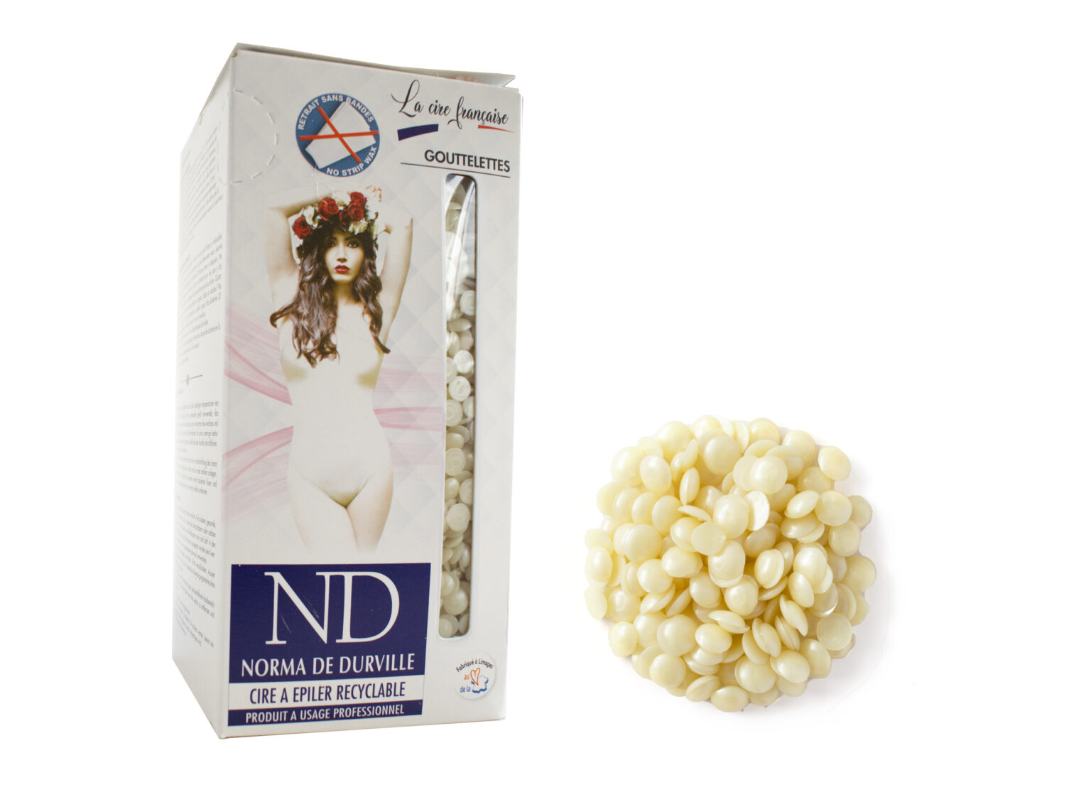 cire blanche pastilles boîte de 800 g