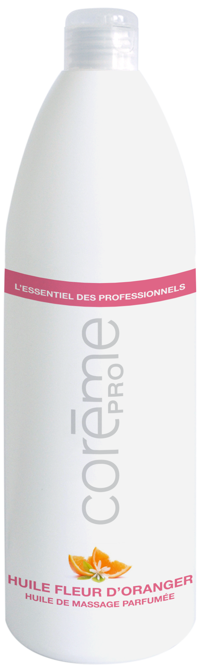 HUILE DE MODELAGE FLEUR D'ORANGER Flacon de 1 litre