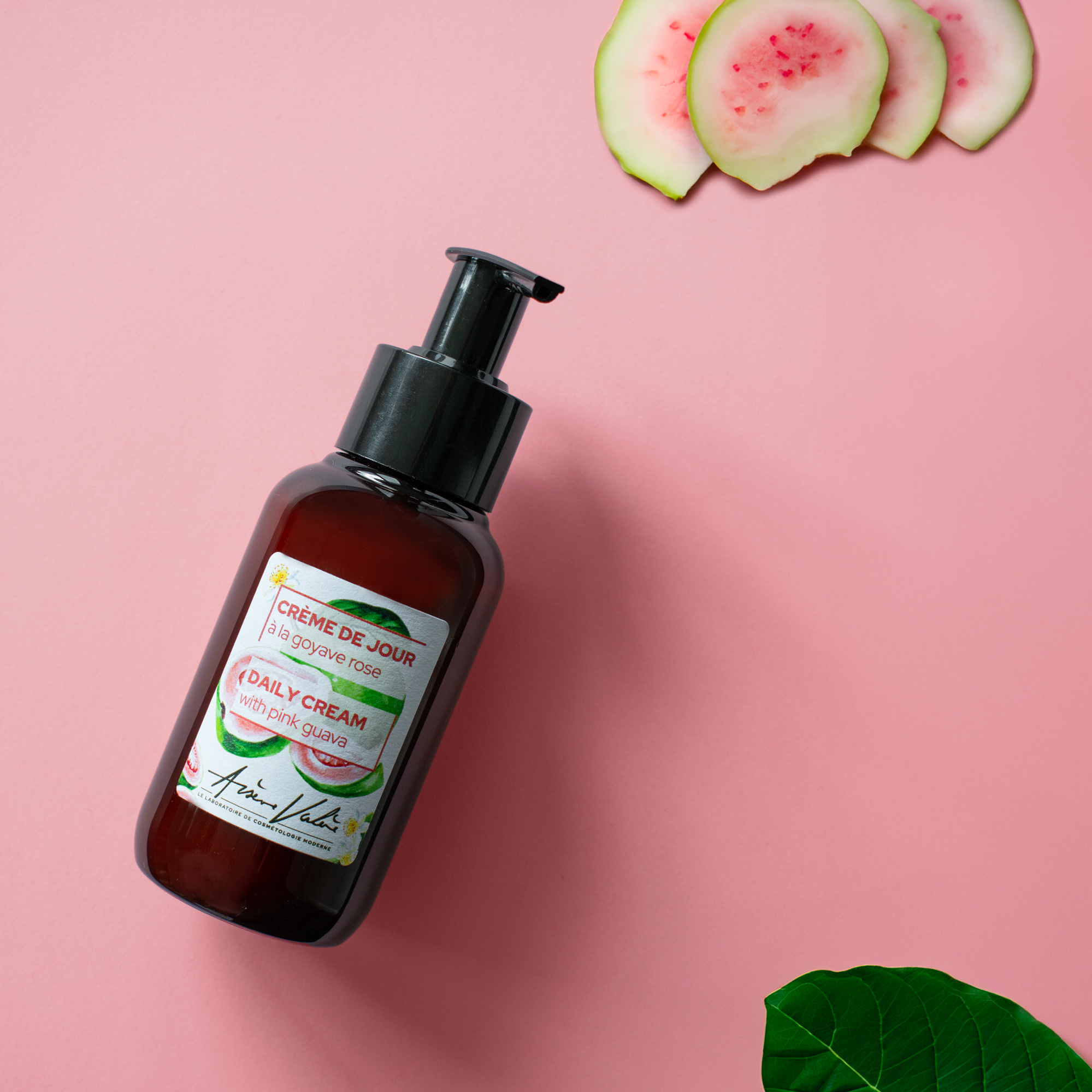 CREME DE JOUR à la goyave rose Flacon de 100 ml