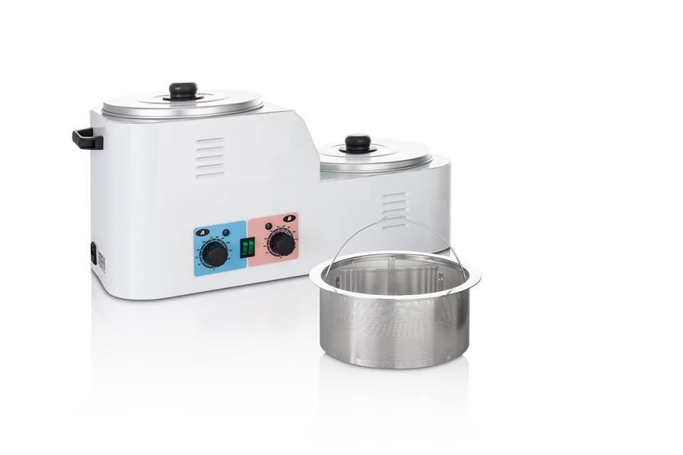 APPAREIL A CIRE 8 LITRES 2 cuves