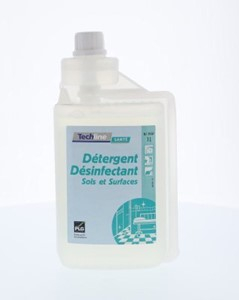Nettoyant désnfectant sols et surfaces bidon d'un litre