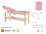 TABLE FIXE BOIS NATUREL 2 plans  70x188