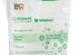 coton rectangle 8x10 cm sachet de 200