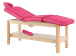 TABLE FIXE BOIS NATUREL 3 plans 70x198